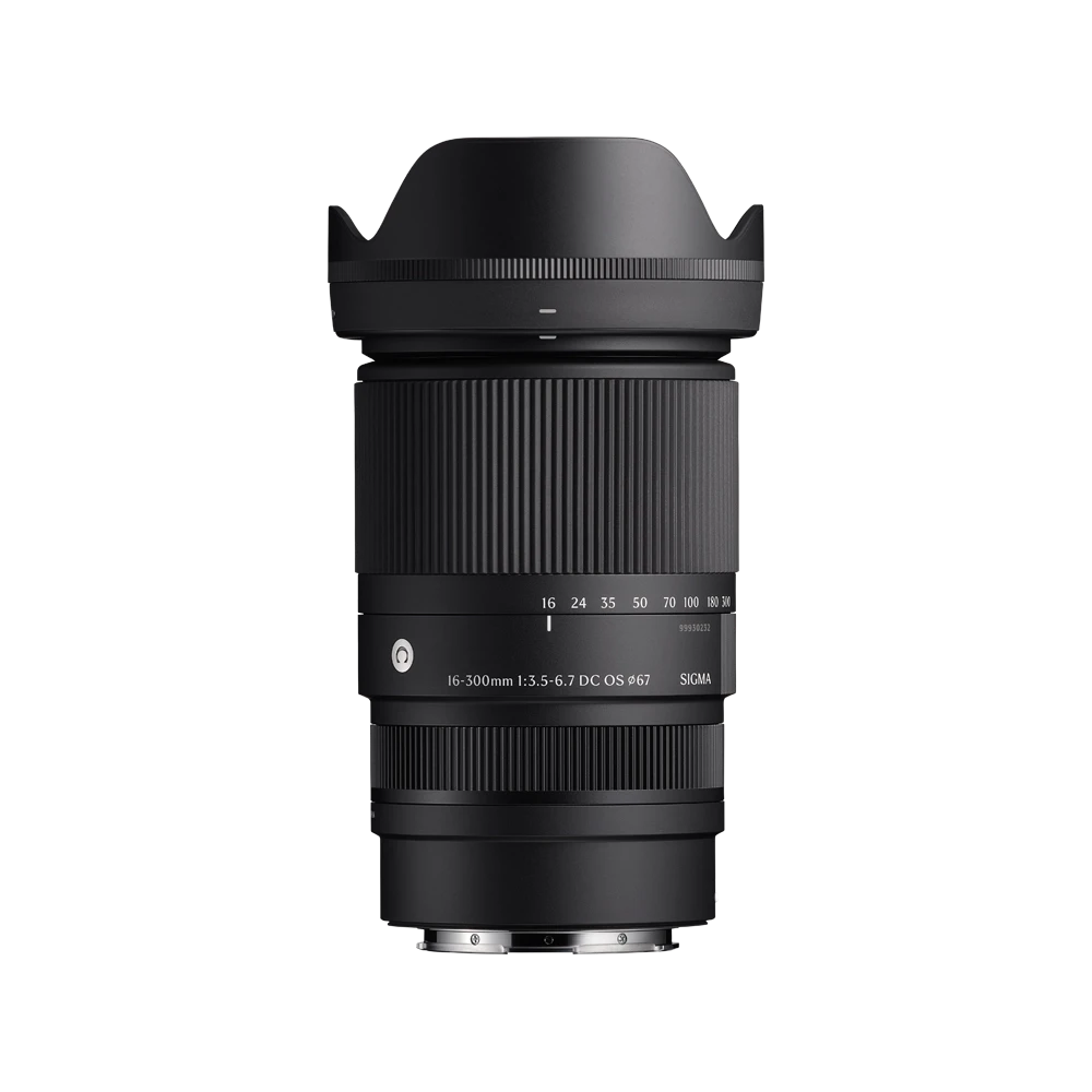 SIGMA　16-300mm　3.5-6.3 DC 72mm Sigma 16–300mm F3.5–6.7 DC OS | Contemporary – 18.8x APS-C